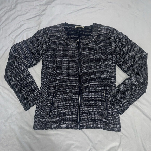 DEVERNOIS Jackets & Blazers - Devernois, French Black and Gray Women's Puffer Jacket